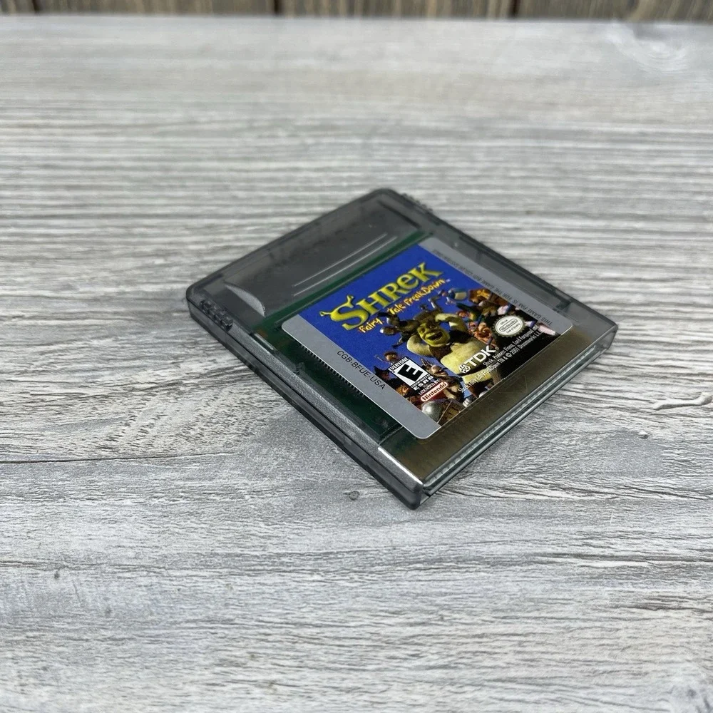 Shrek Fairy Tale Freakdown Nintendo Game Boy Color Cartridge Only Tested Working